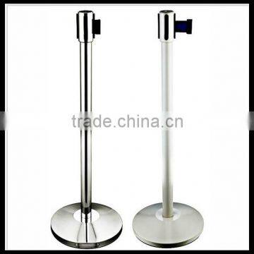 stainless steel bank queue line 5m hotel barriers