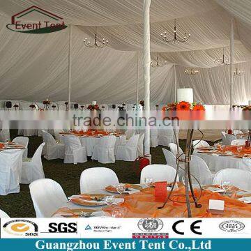 China tent wedding with decoration, luxury wedding tents marquee for party catering