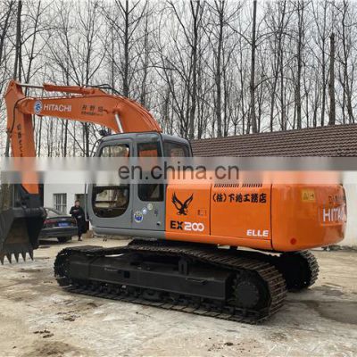 Second hand hitachi excavator ex200-5 , Original Japan hitachi digger , Hitachi ex200-2 ex200-3 ex200-5