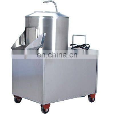 new model potato peeling machine  fruit vegetable skin peeler small electric potato carrot peeling washing machine