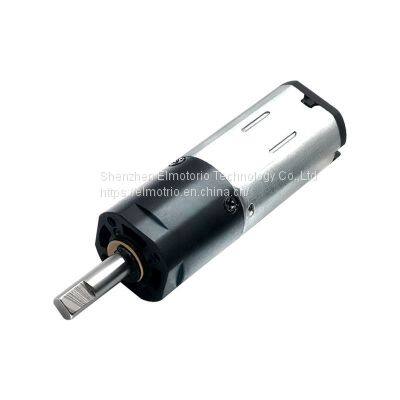 Factory direct sales 12mm high silent multiple variable speed ratio plastic planetary gear motor