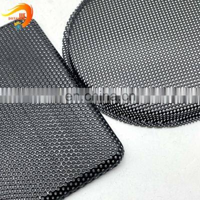 1mm Hole Galvanized Aluminum Perforated Metal Speaker Grill Mesh