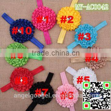 Ribbon folding glow in the dark hair accessoriesaccessories hair elastic hairband party headband MY-AC0042