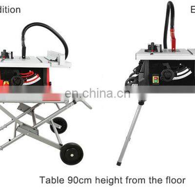 10 Inch Mini Dust-free Desktop Cutting Device Precision Movable Sliding Table Saw for Woodworking Decoration photo-2