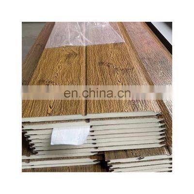 Revestimiento exterior casa metal carved decor sandwich panels insulation sandwich panels