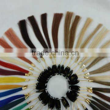 human hair color chart,color sample rings with 32 colors