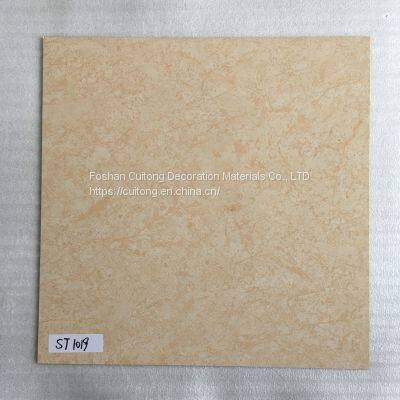 Grey Plastic Floor Tile Factory Warehouse Dormitory Canteen Office Marble PVC Floor Glue 2mm Engineering Stone Plastic Floor photo-2