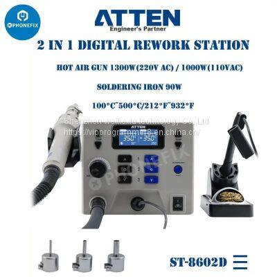 ATTEN ST-8602D 2 IN 1 hot air soldering rework station