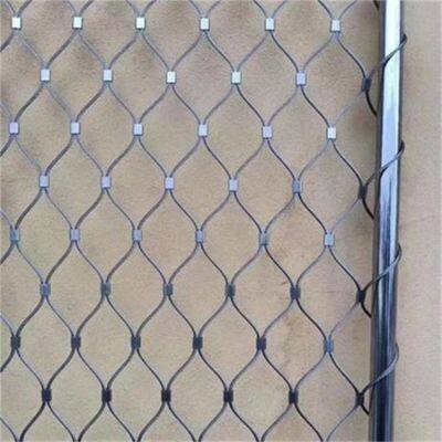 Good Ductility Stainless Steel Rope Safety Net Service Life Of About 30 Years photo-3
