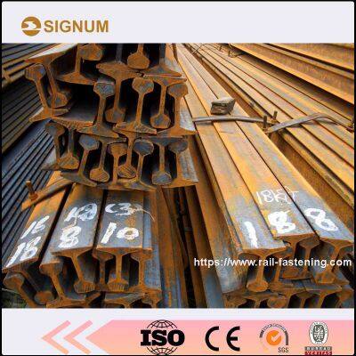 Q235/55q Stainle Railroad Mining Standard Tracked Rails Standard Light/Heavy Crane Railway Track GB Steel Rail