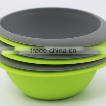 Flexible And High Heat Resistance Silicone Bowl Set