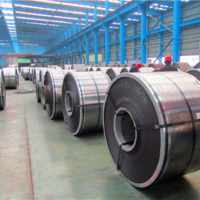 Aluminum zinc coated steel coils of various sizes