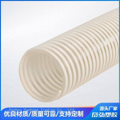 Polyether Polyurethane (PU) Reinforced With Plastic Ribs, Hydrolysis-Resistant Food-Grade Delivery Hose, Special Tube for Ventilators。 photo-3