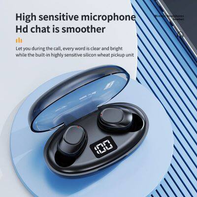 Tws Wireless Earbuds Outdoor Sport Digital Display Noise Reduction Game Headphones Waterproof Earphones photo-3