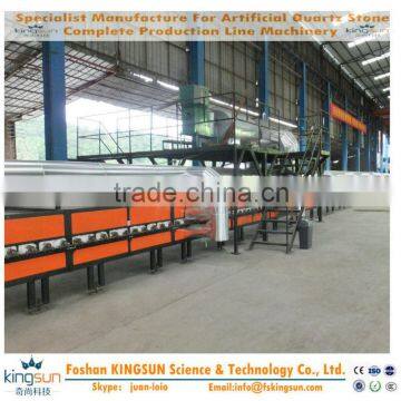 Quartz Stone Slab curing and solidifying system/man made quartz slab kiln