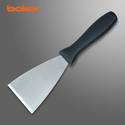Grill Scraper Blades and Small Slant Edge Grill Scraper, Heavy Duty Casting Aluminum Flat Top Grill Accessories, Commercial Griddle Scraper photo-3