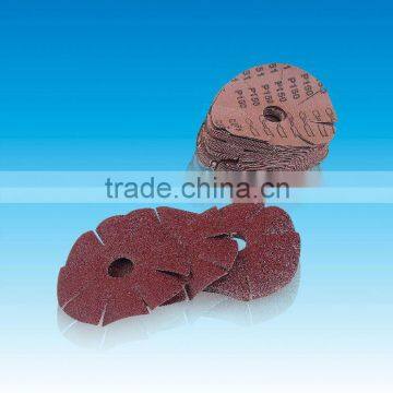 Octagonal sand disc for polishing