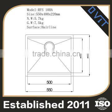 Best Quality Classic Design Sink Single Bowl