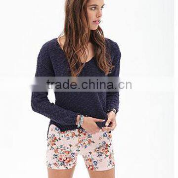 High quality Floral Print Bike Shorts