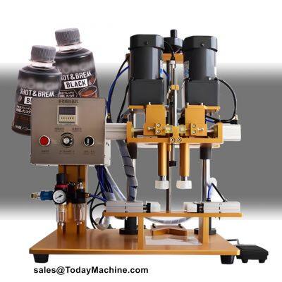 Semi Automatic Screw Lid Capper For Plastic Spray Bottle