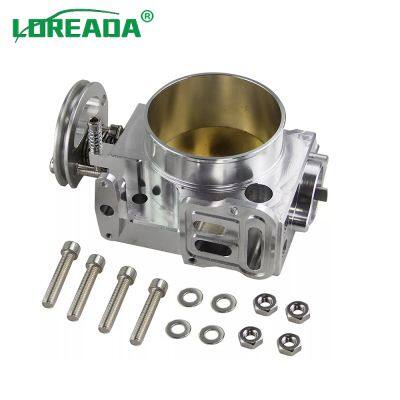 70MM THROTTLE BODY for Subaru Impreza GDA GDB WRX STI VER 7 8 EJ20 EJ25 TURBO
