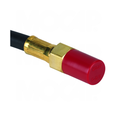 MOCAP Plastic PVC Steel Pipe Tube End Bearing Protective End Cap Cover S photo-4