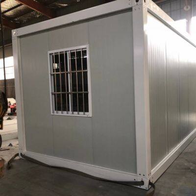 Quick Assembled Convenient Thermal Insulation Prefab House L5.95*W3*H2.8m with customized flooring and bathroom