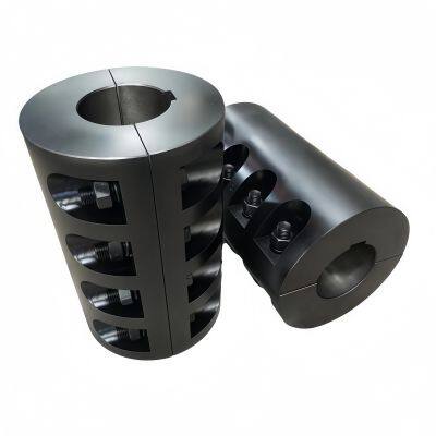 High Torque JQ/JQW Type Clamp Coupling for Motor & Gearbox 45 Steel Jacketed Iron Disc Structure Flexible Rigid OEM Supported photo-5