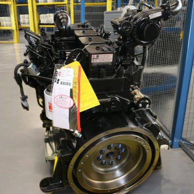 Cumins 4B3.9 Diesel Engine for Export Electric Start Mechanical Engine 4BTA3.9-C130