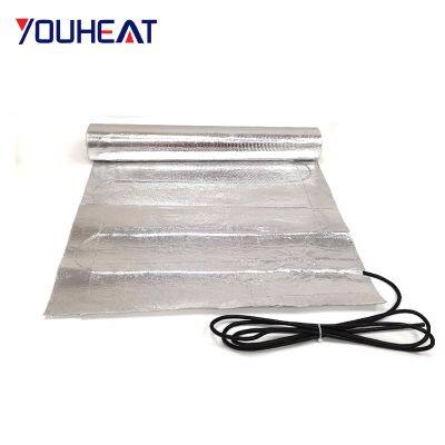Solar Panel Snow Melt Mat for Floor Heating System Floor Aluminum Foil Heating Mat photo-4