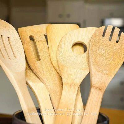 Bamboo Cooking Spoon With Holder on Sale photo-2