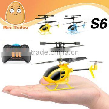 2014 new Tiniest mini IR helicopter Syma S6 3 Channel micro mini alloy aircraft with gyro for sale