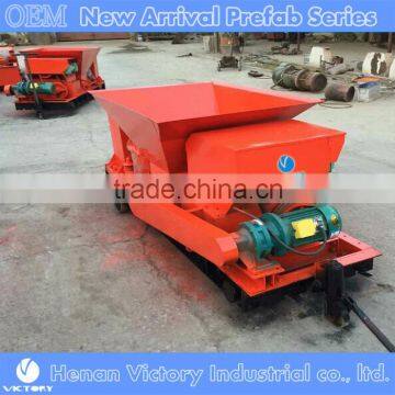 Advanced concrete hollow core floor slab panel making machine