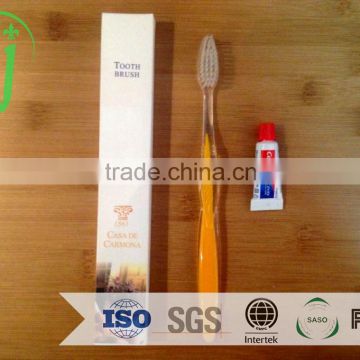 Customize Manufacturer toothbrush toothpaste travel kit hotel amenities is hotel toothbrush amenities /china factory toothpaste