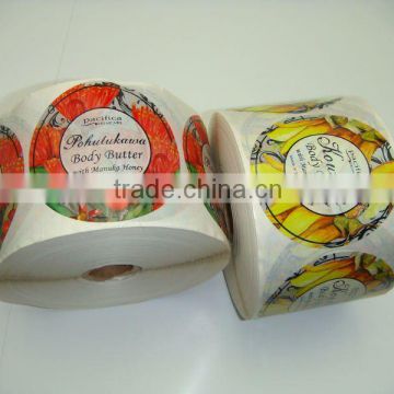 self adhesive fabric sticker label