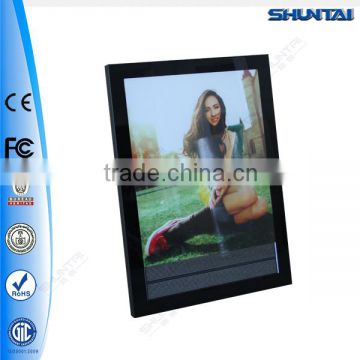 acrylic magnetic panel indoor slim led photo frame