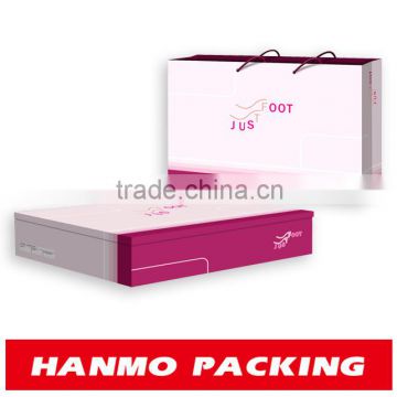 custom made&printed paper corrugated shoe box factory price