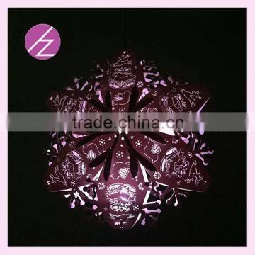 Christmas Tree Ornament Paper Craft 3D Star