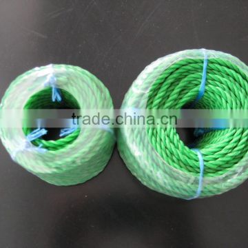 high quality green PE twist rope