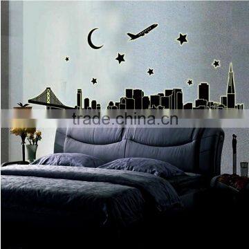 Paris Glow in the dark wall stickers