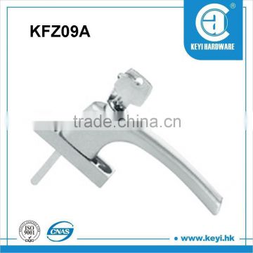 upvc window handle with key, lockable key handle (KFZ09A)