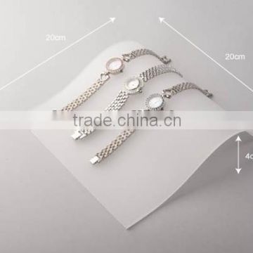 20cm acrylic horizontal bracelet/ watch curve display stand