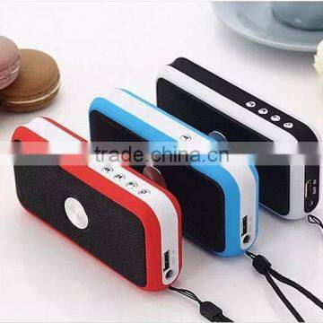 Portable Wireless Handsfree Call Mini Bluetooth Speaker With Powerbank photo-2