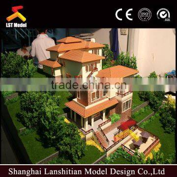 Beautiful architectural villa models for property developer