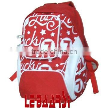 2012 new fashion high school backpack