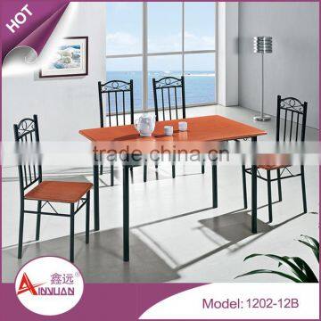 Cheap modern dining room furniture dining table and chair wooden dining table