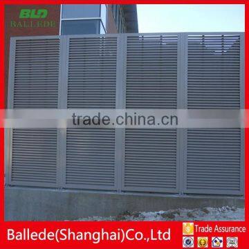 High Quality Prefabricated Fixed Louver Fence photo-4