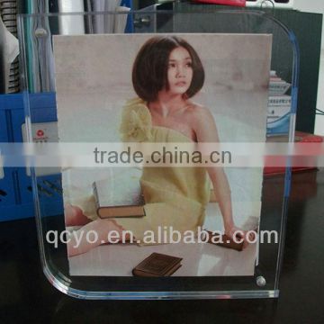 Clear Acrylic Table Calendar ,Photo Frame Stand,a3 acrylic stand