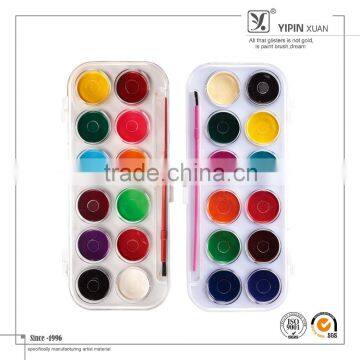 Free Sample Dry Water Color Paint Set