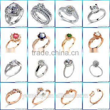 Wholesale Lots Fashion Silver Finger Girl and Boy Thin Silver Ring R0150 photo-5